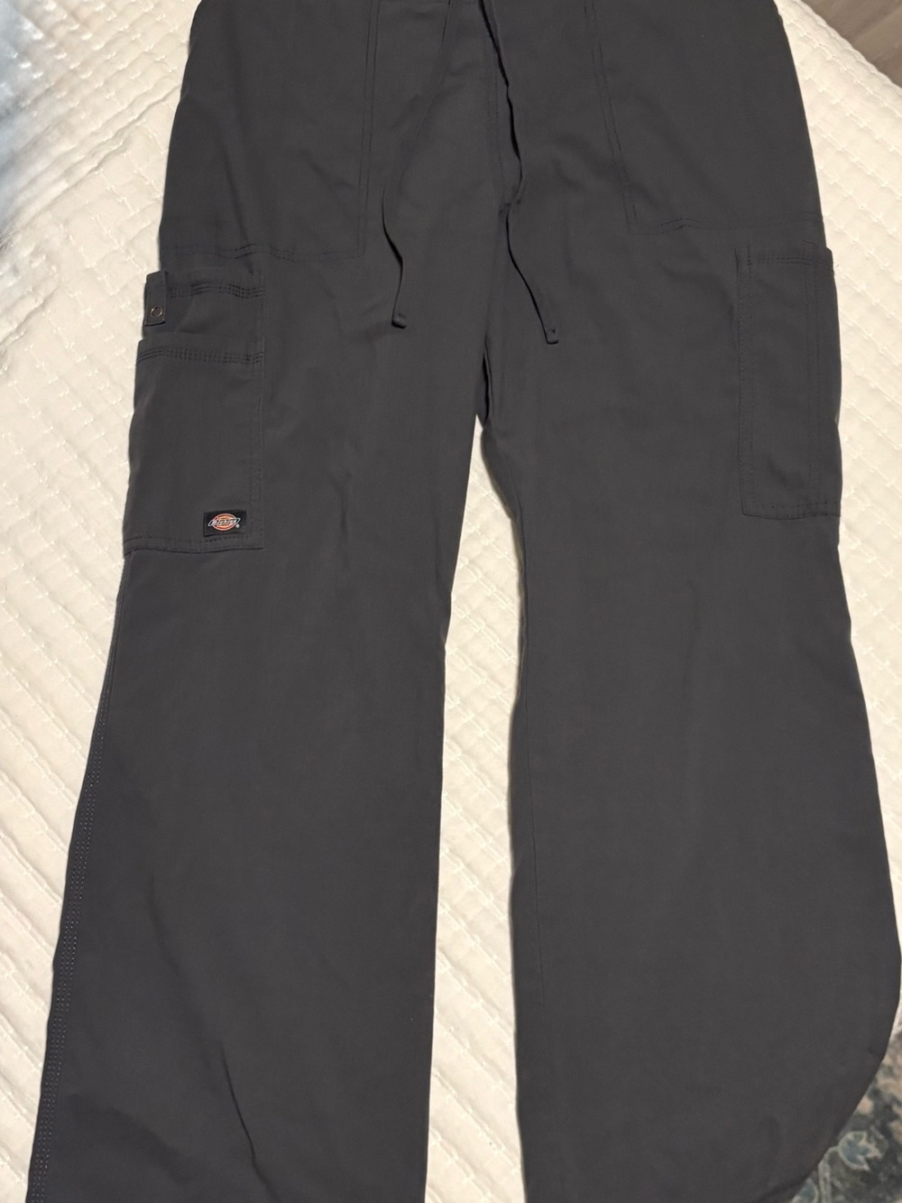 Dickies Women’s Gray Straight Leg Cargo Pants